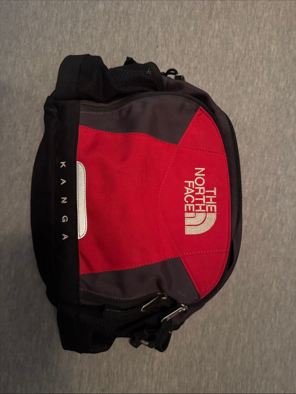 The North Face Red and Black Kanga Waist Pack